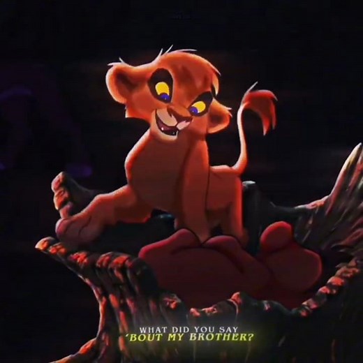 Vitani & Kovu 💫 || Lion King