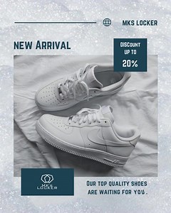 34K views · 4 comments | MK'S LOCKER is always the Best✔️ Features an all-white leather upper with a perforated toe box and Swoosh overlays. Contact us to see the wide selection & ORDER NOW what you like at exclusive prices in Lebanon | MK's Locker | Facebook