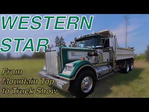 Western Star Dump Truck Returns to the Road After 25 Years Abandoned on a Mountain!