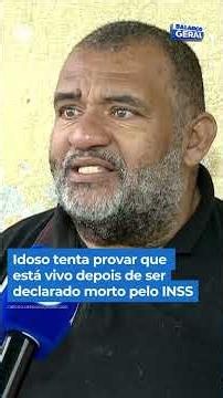 Man tries to prove he is alive after being declared dead by the Social Security Administration #s...