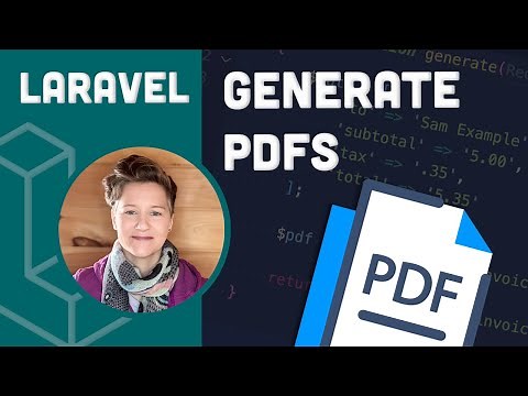 Generate PDFs in Laravel