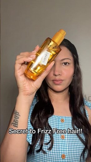 Frizzy hair? This is the step I never skip! 👀✨#hairgrowth #lorealhairserum