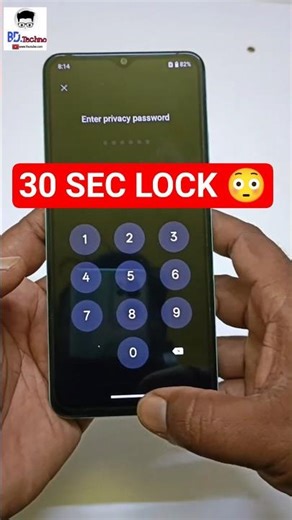 Lock any App in 30 seconds! 🔒😳 | No Extra App!
