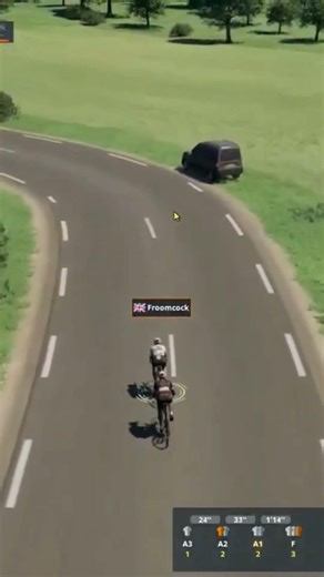 4th Place For FROOMCOCK At PARIS-ROUBAIX! PCM 25 | Titular Froomcock | S6 EP060 | #shorts #pcm25