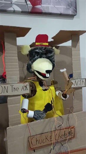 do not get cheap servos#animatronics #chuckecheese #fnaf #robot