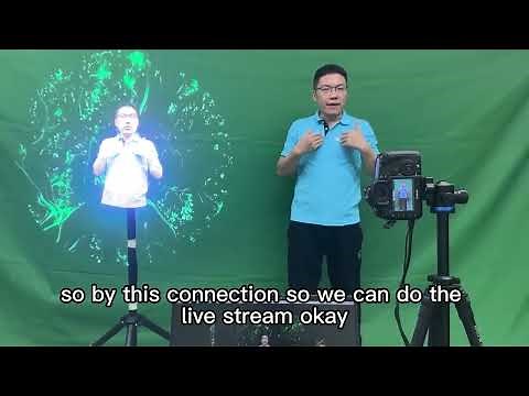 How to install HDMI input 3D hologram fan？ Real-time projection Solution