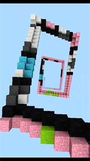 Minecraft Satisfying SandArt 🥶💫(Among -Us)#minecraft #gaming #sandart #shorts