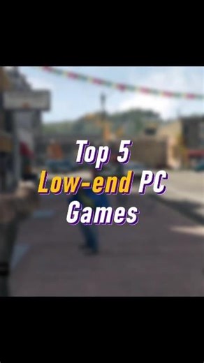 TOP 5 Low-end PC Games - Part 2 #lowendpcgames #shorts