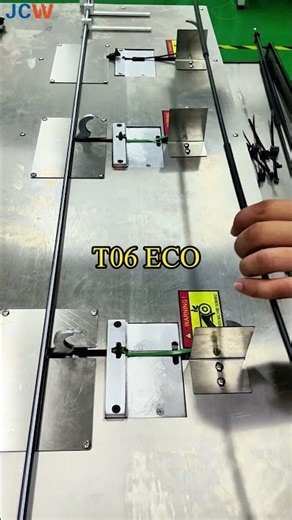 JCW-T06 ECO | Foam-backed snap-lock cable tie machine