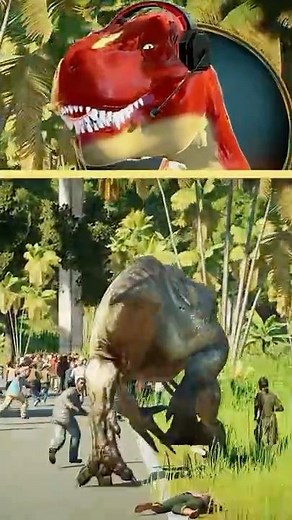 D-rex is a FAST RUNNER!! - Jurassic World Rebirth in Evolution 2