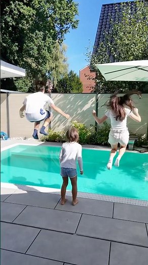 After School Routine in Summer ☀️💦 Pool Party #shorts Mamiseelen