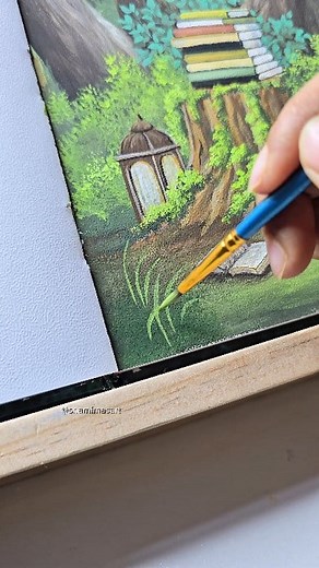 Gouache color দিয়ে পেইন্টিং 😍🤗🎨 art supplies from👉 Cadmium - Art Supplies Shop 💖 #easytutorial #gouachecolors #reelsfb | Shamima's "Artworks"