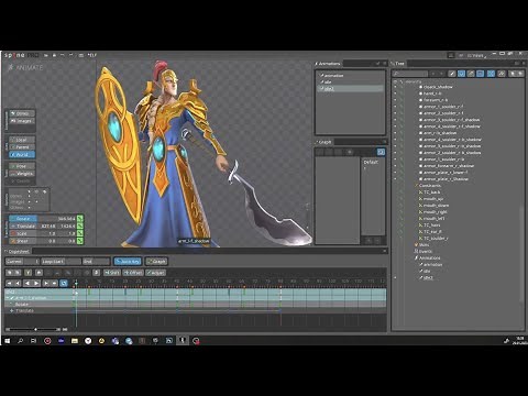 Spine 2D animation for games: How to make a 2D animation in Spine - tutorial. Character animation
