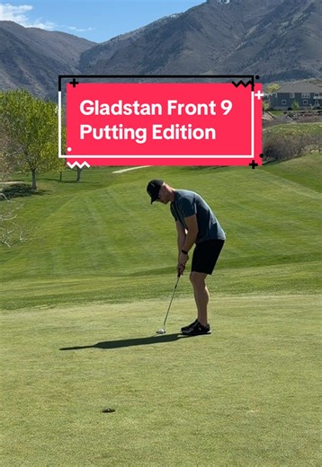 Putting kills me sometimes. Did a decent job on the front 9 at Gladstan. The greens can be super tough there. Was pretty stoked on a couple of the putts, too. Pardon my language. Lol #golf #putting #no3putts #celebrate #postthecontent
