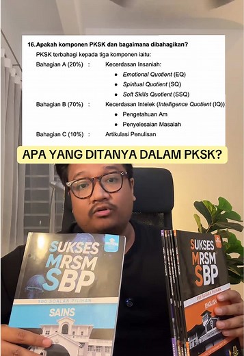 Panduan Soalan PKSK Bahagian A, B & C