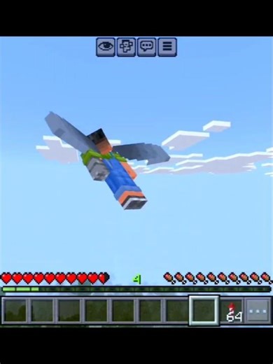 Best Elytra Launcher for Minecraft PE #shots #minecraft