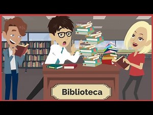 At the Library 📚 Conversation in Italian [ENG]