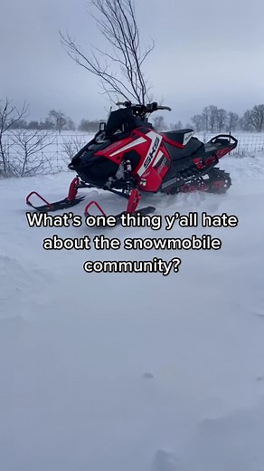 Honestly the hate on 4-strokes #fyp #snowmobile #fy #trend #sledding #snowmachine #xyzbca #snow #4u #polaris #like #🤘🏼 #snowmobiles #skidoo #comment #viral #share #famous #wheelie #quotes #polarissnow #wow #tiktok #repost #community #quotes