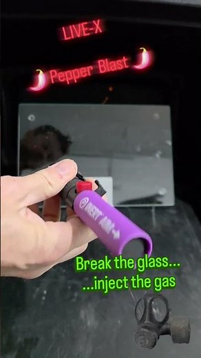 A demo of LIVE-X PEPPERBLAST from PEPPERBALL #PEPPERBALL #lesslethal #KINGSDAYISGHEY