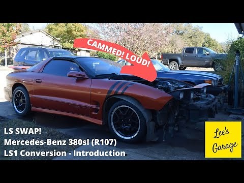 72-89 Mercedes 380sl R107 LS1 Swap Build! Introduction - LSFEST 2020