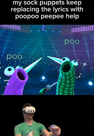 Sock Puppet VR: Ave Maria & Poopoo Song