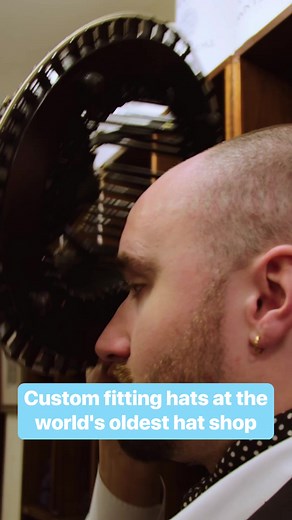 Here’s how the world’s oldest hat shop does its custom fitting. #vintagefashion #style #howitsmade | Insider Style