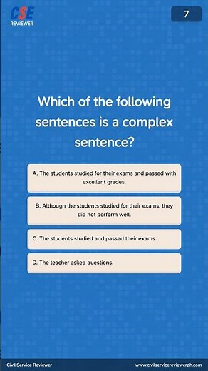 Civil Service Exam 2025 – Daily Verbal Review | Boost Grammar & Vocabulary