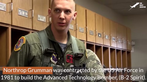 US Pilots Rush to Their Super Advanced $2 Billion Stealth Bomber