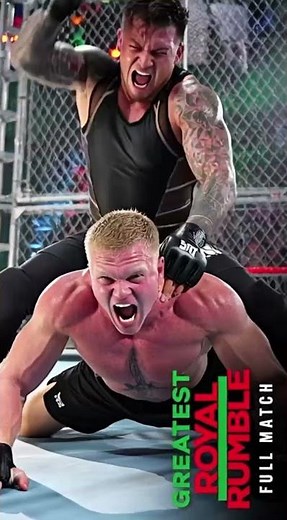 Brock Lesnar vs Roman Reigns – Most BRUTAL WWE Match Ever 💀 WrestleMania 34