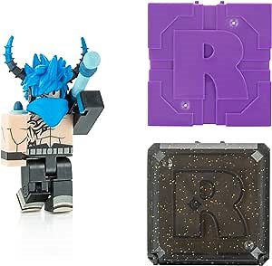 Roblox Action Collection - Germ Simulator: Blaster Master Deluxe Blind Figure + Two Mystery Figure Bundle [Includes 3 Exclusive Virtual Items]
