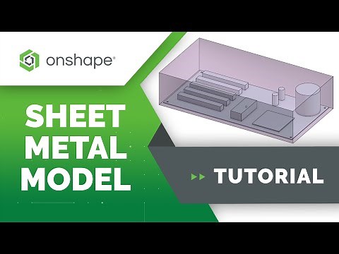 Onshape Sheet Metal Model