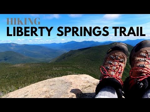 Hiking the Liberty Springs Trail and Mount Liberty in NH