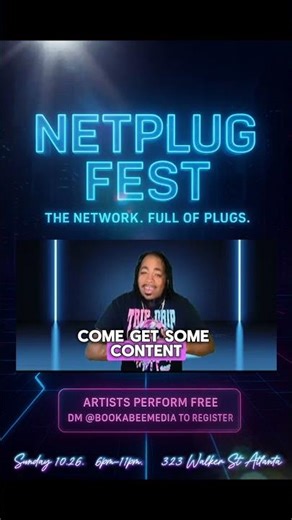NetPlug Fest Event Content/Concert Party Is Coming!