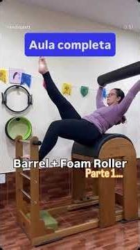 Aula completa de Pilates para Corredores | Ladder Barrel + Foam Roller