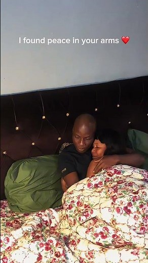 I found peace in your arms ❤️ #love #couple