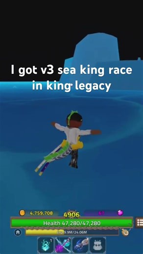 V3 race in king legacy #roblox #kinglegacy #viral