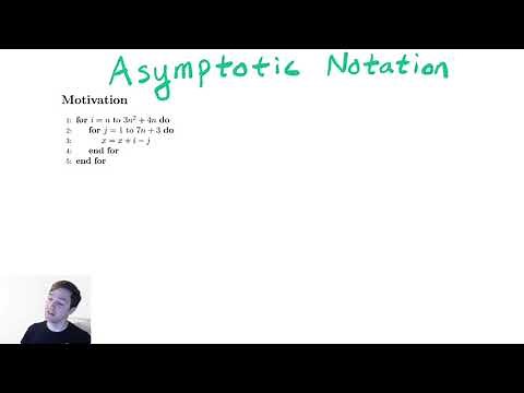 Asymptotic Notation 1 - Introduction