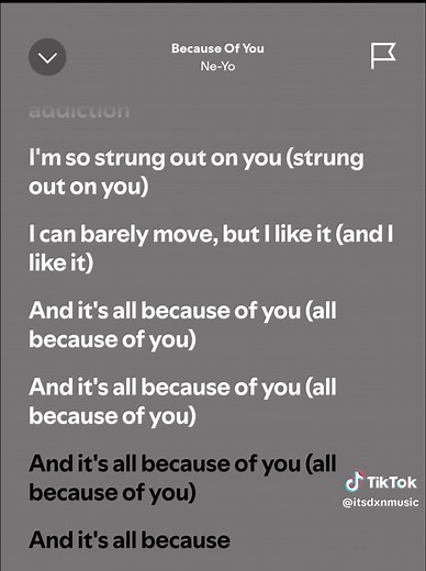 Ne-Yo Lyrics: Because of You Full Song Experience
