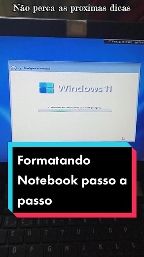 Passo a passo de uma formatação. #dicas #pc #tutorial #formatacao #tech #pctips #tecnologia #informatica #windows #boot #bios #notebook #dicasdepc