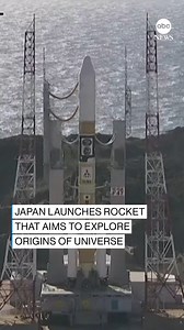 LIFTOFF: Japan launches rocket carrying an X-ray telescope that seeks to explore the origins of the universe. https://trib.al/HYcr8BR | ABC News