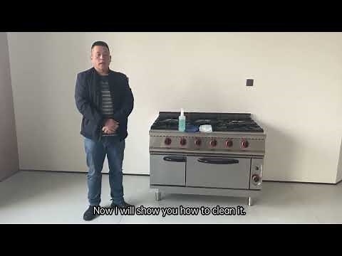 Cleaning & Maintaining Commercial Gas Stove