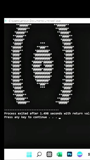 Only Math + C++ = Beautiful Pattern 😍