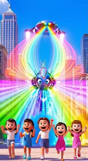 🎉 Alien AI Ne Bhi Khela Holi! NeoJoy City Ban Gaya Rainbow 🌈✨