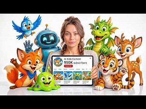 How To Start a Kids Animation Channel With AI (Full Tutorial)