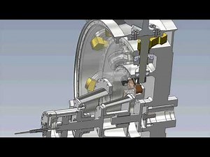 Clarage Axial Fan with Variable Pitch in Flight