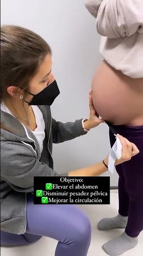 ✅ Kinesiotape en embarazadas para aliviar dolor y pesadez en el suelo pélvico | Durante el embarazo