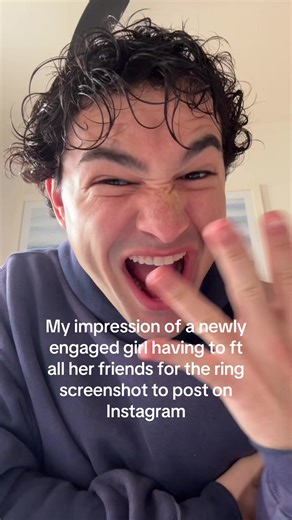 Newly Engaged Girl's Reaction on Facetime