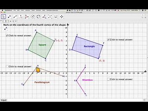 Making shapes using coordinates