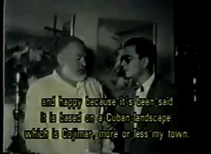 Esta joya es una de las pocas entrevistas en televisión a Ernest Hemingway que se conserva. Fue realizada en Cuba tras ganar el Premio Nobel, en 1954. Aporta, además, el valor de poder escuchar al escritor hablar un defectuoso pero meritorio español. | Literland