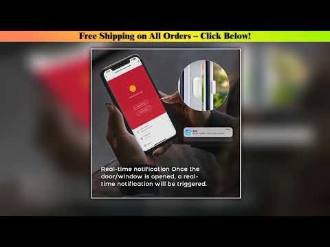 PG108 Smart Home 2G+WiFi Anti-theft Alarm System with Motion Detector Door&Window Sensor, Siren